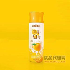 喜愛(ài)果園燕麥黃桃風(fēng)味發(fā)酵乳300ml