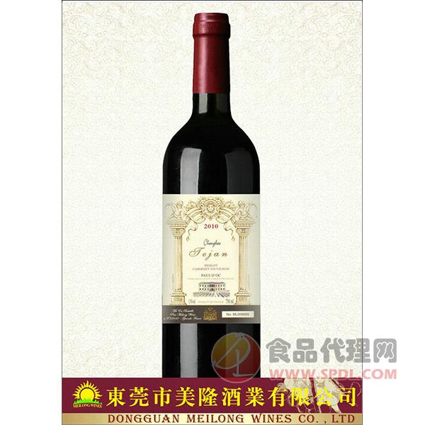 泰扬城堡干红葡萄酒瓶装