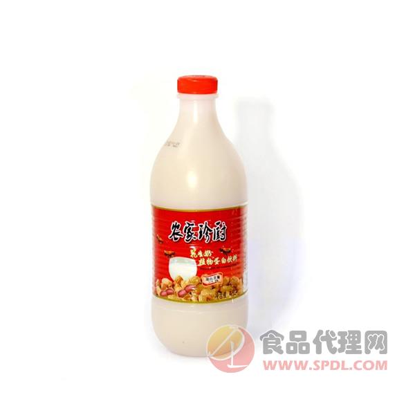 农家珍厨花生牛奶（红标）复合蛋白饮料1.5L