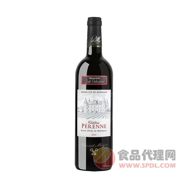佩亨城堡红葡萄酒瓶装