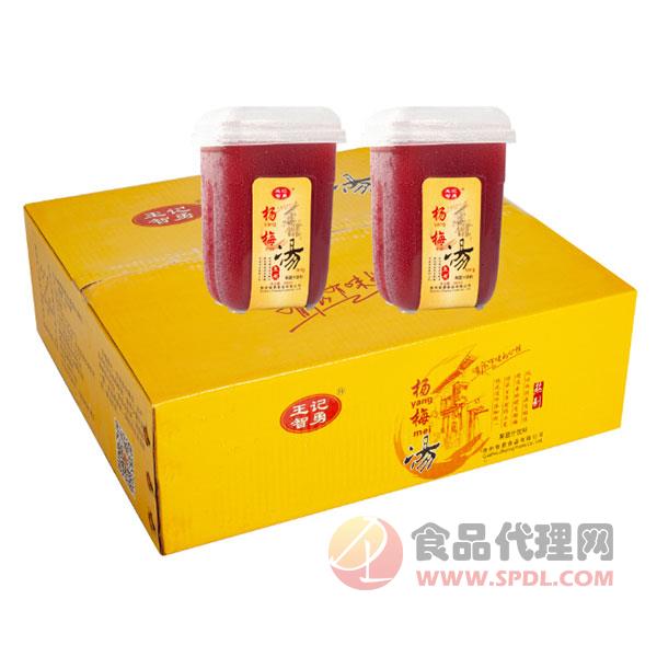 王记智勇杨梅汤果蔬汁饮品380ml