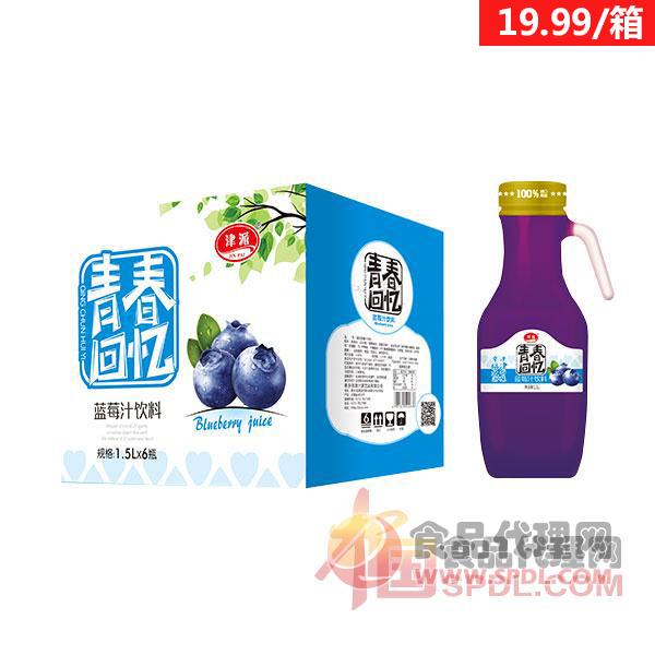 津派蓝莓汁1.5L