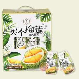 姬美希买个榴莲发酵型乳酸菌饮品215g×12盒