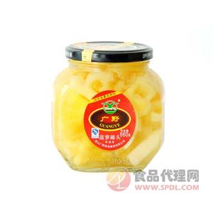 廣野菠蘿罐頭660g