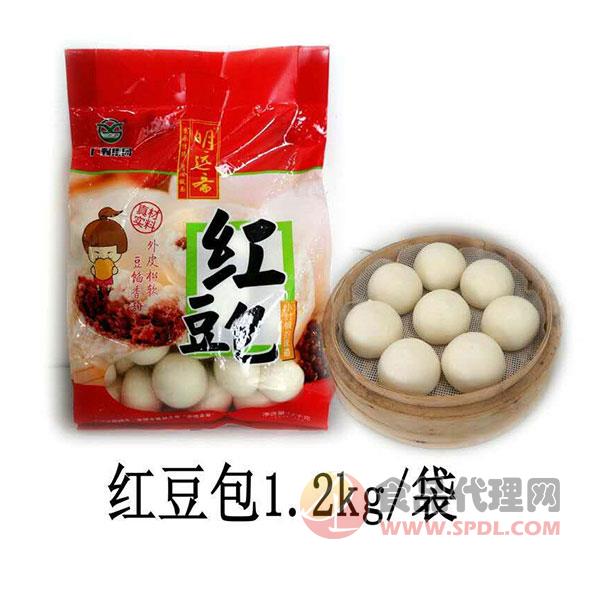 广野主食红豆包1.25kg