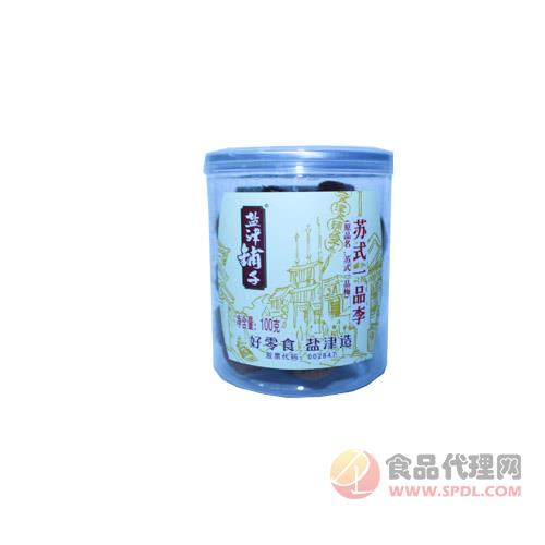 盐津铺子苏式李100g