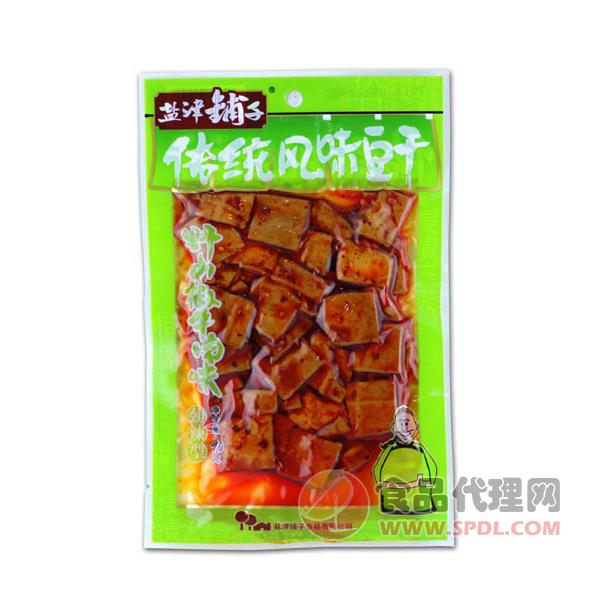 盐津铺子风味豆干野山椒牛肉味90g