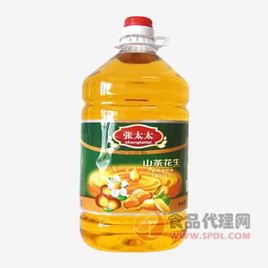 张太太山茶花生油5L