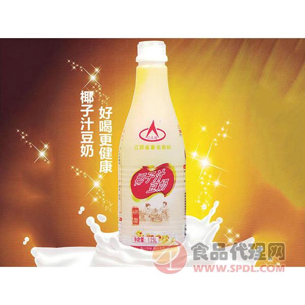 阳光果园椰子汁豆奶1.25L