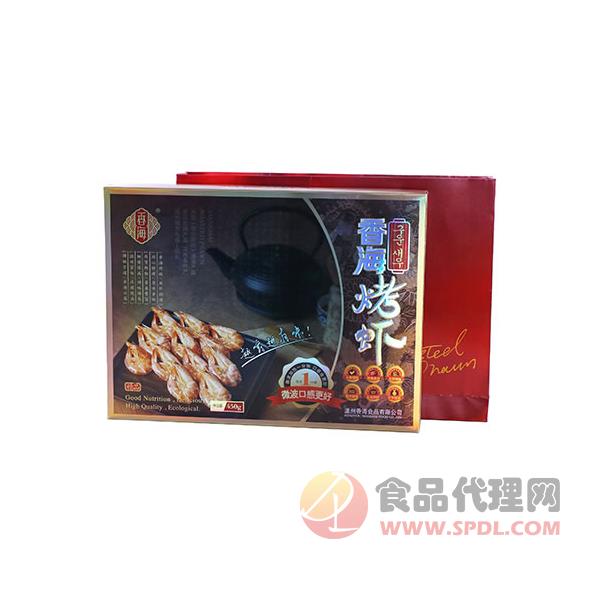 香海香海烤虾盒装
