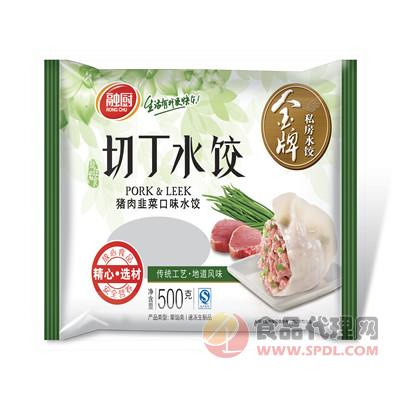 龙旺切丁水饺（韭菜）500g