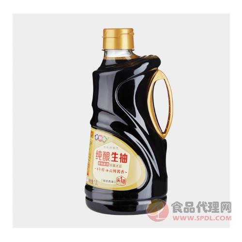 伊例家纯酿生抽1.0L