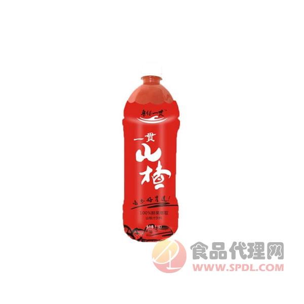 鲁佰一贯山楂果汁饮料1.25L