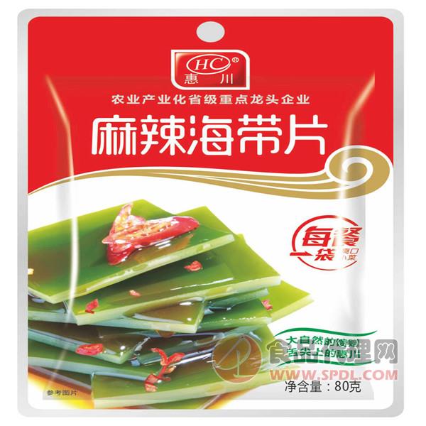 惠川食品麻辣海带片80克