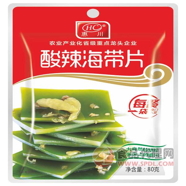 惠川食品酸辣海带片80克