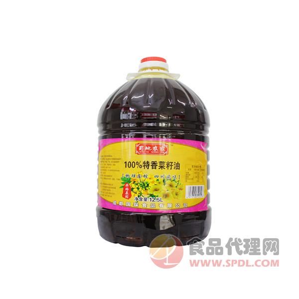 国琛特香菜籽油12.5l
