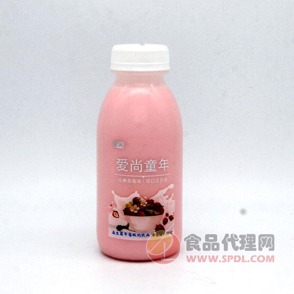 颖润爱尚童年草莓酸奶饮品285g