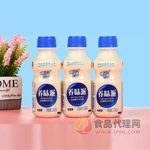 养味派乳酸菌饮品原味340ml