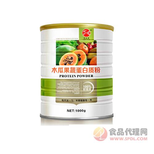 泰华康木瓜果蔬蛋白质粉1kg