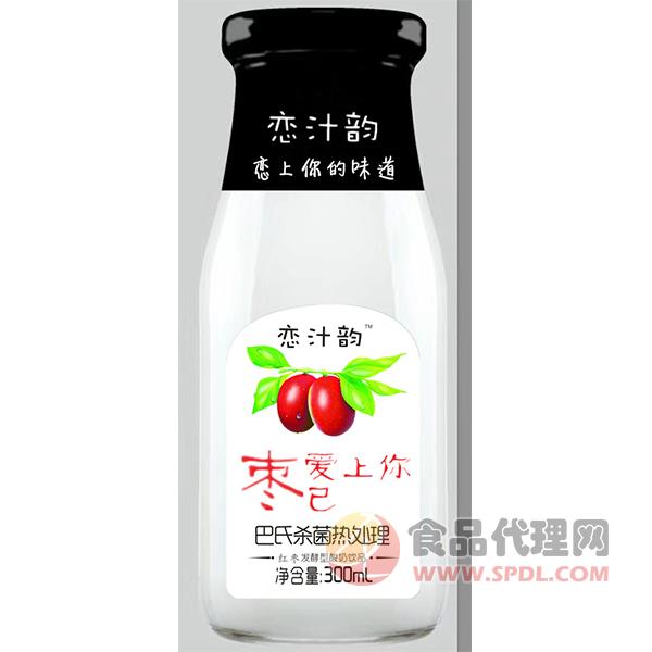 恋汁韵红枣发酵型酸奶300ml