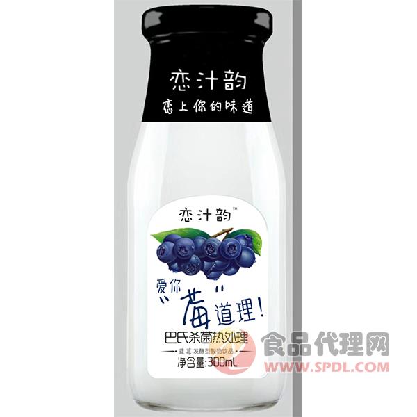 恋汁韵蓝莓发酵型酸奶300ml
