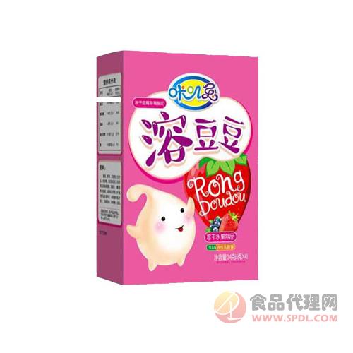 咔叽兔水果酸奶溶豆豆草莓味24g