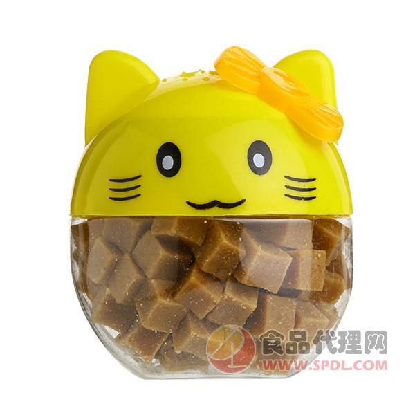 吉牯利山楂块黄色小猫罐装