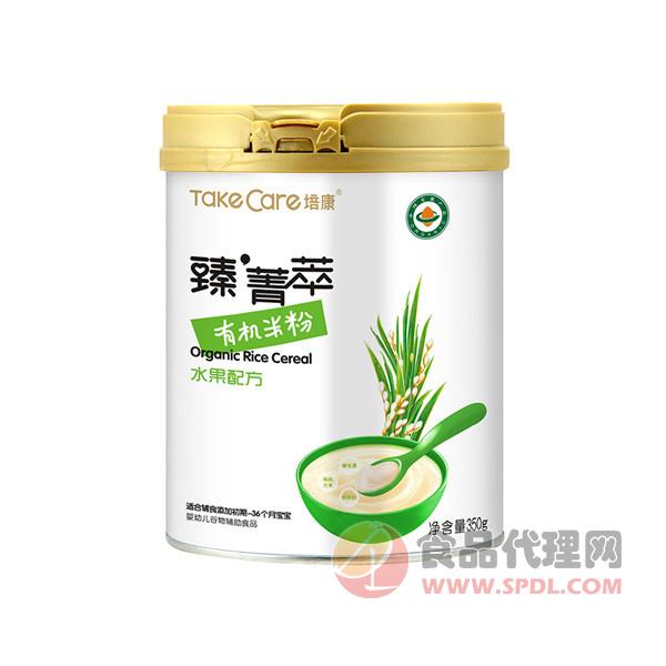 培康臻菁萃有机米粉水果配方350g