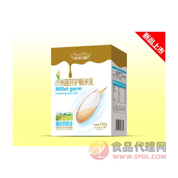 金诺贝婴小米胚芽护畅米乳强化钙铁锌250g