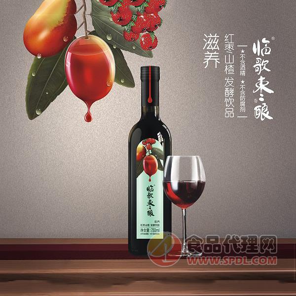 临歌枣酿红枣山楂发酵饮品750ml