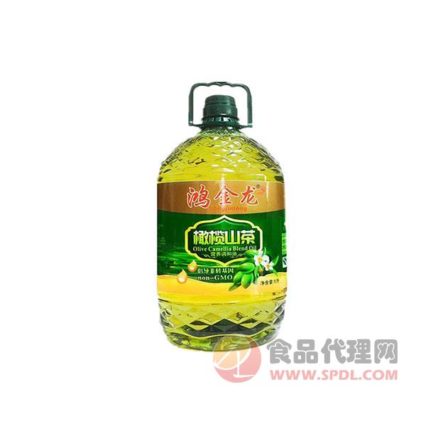 鸿金龙橄榄山茶营养调和油5L