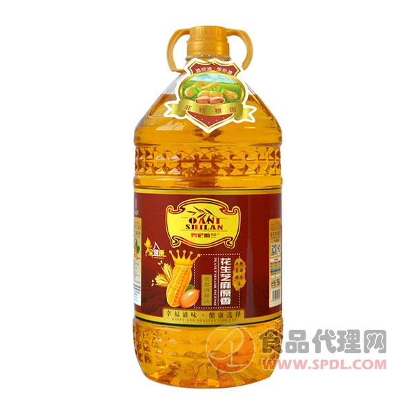 奥尼斯兰花生芝麻原香食用调和油5L