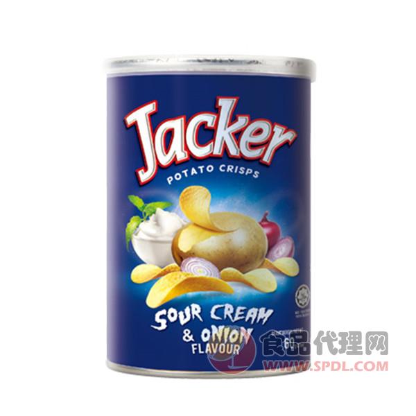 杰克薯片酸奶洋葱味60G