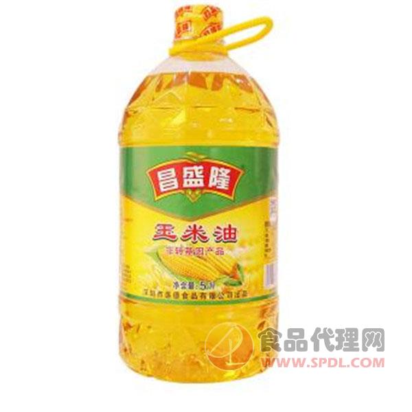 昌盛隆纯正玉米油5L