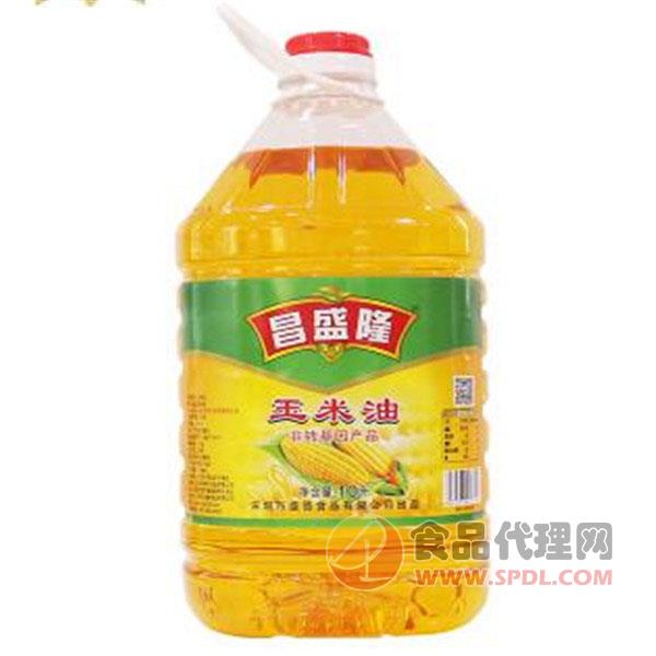 昌盛隆纯正玉米油10L