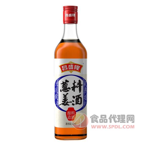 昌盛隆葱姜料酒瓶装500ml