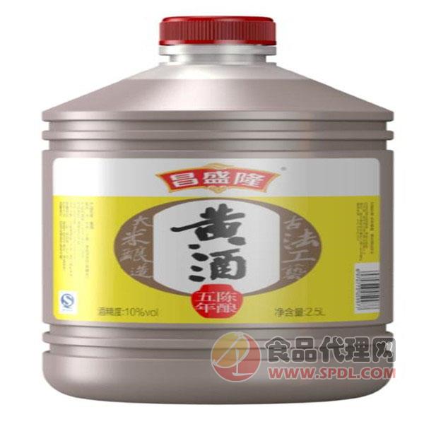 昌盛隆黄酒2.5l