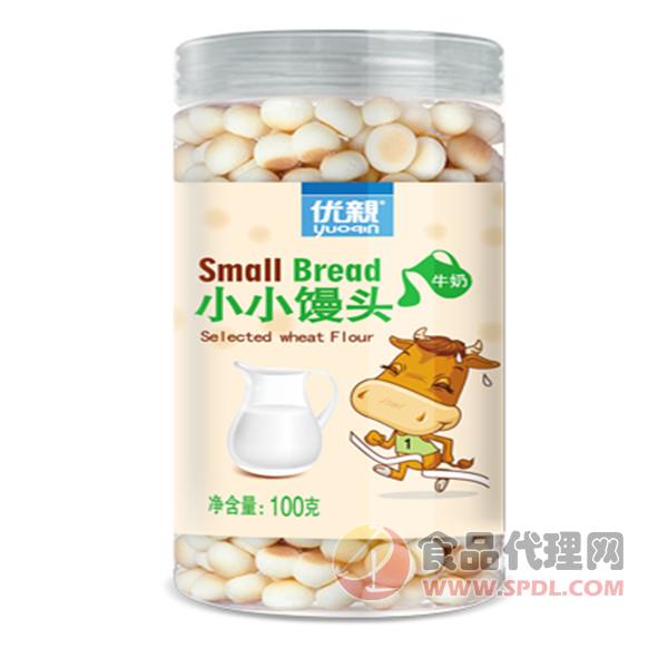 优亲小小馒头牛奶味100g