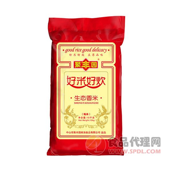 聚丰园生态香米红袋15kg
