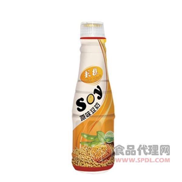 彩樵原味豆奶瓶装500ml