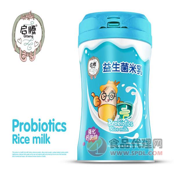 启腾强化钙铁锌益生菌米乳罐装