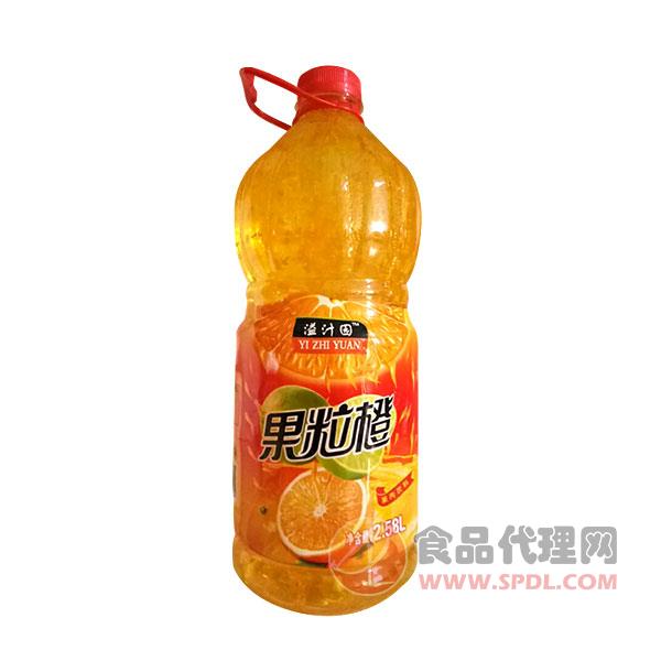 溢汁园果粒橙饮料2.58L