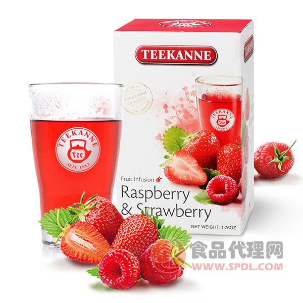 TEEKANNE草莓覆盆子水果茶盒装