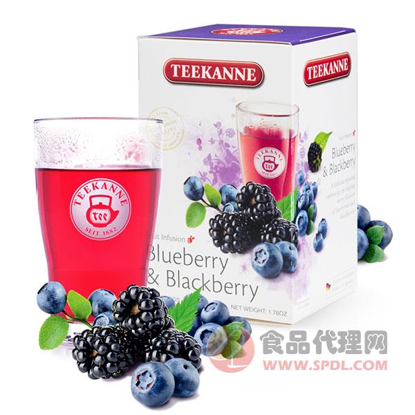 TEEKANNE蓝莓黑莓味水果茶盒装