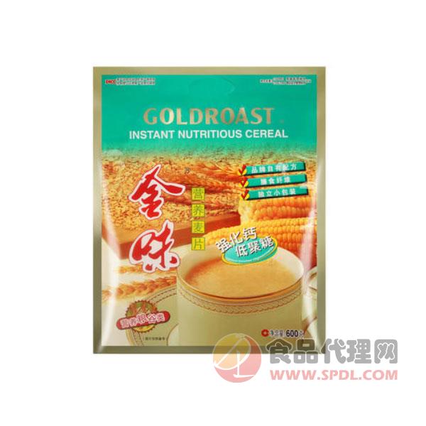 金味营养麦片强化钙低聚糖600g