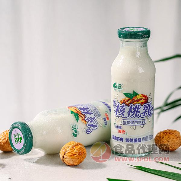 品世核桃乳圓瓶250ml