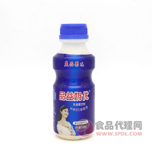 品益奶优乳酸菌饮品340ml