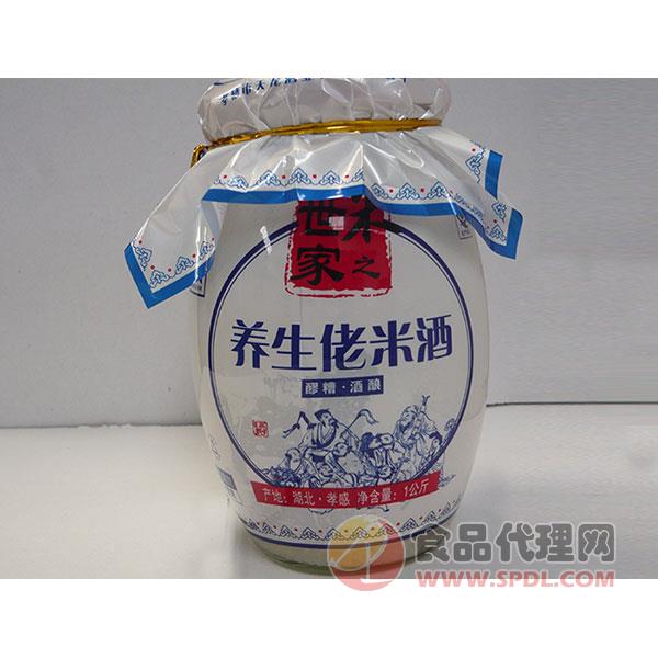 米之世家养生佬米酒1kg