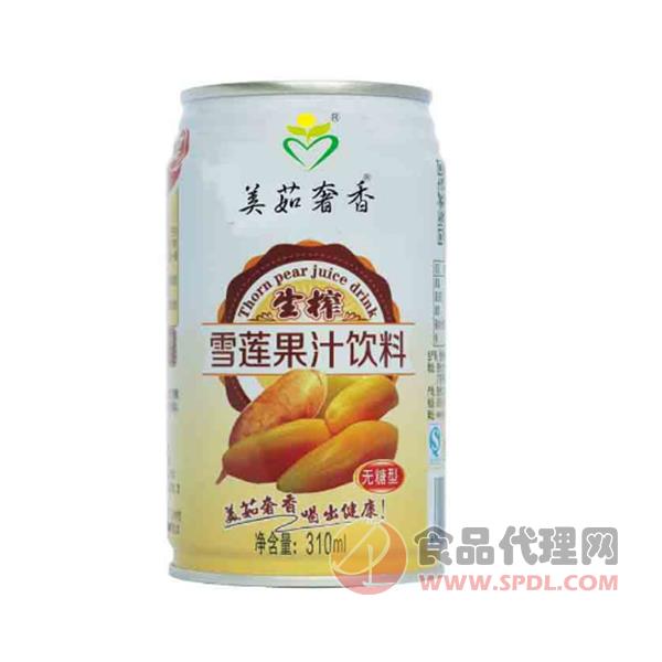 美茹奢香雪莲果汁饮料310ml