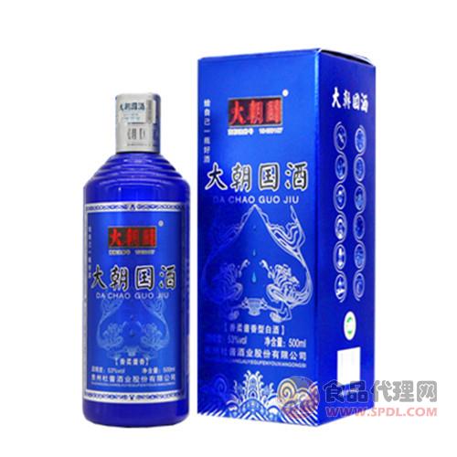 杜酱大朝国酒中国蓝瓶装